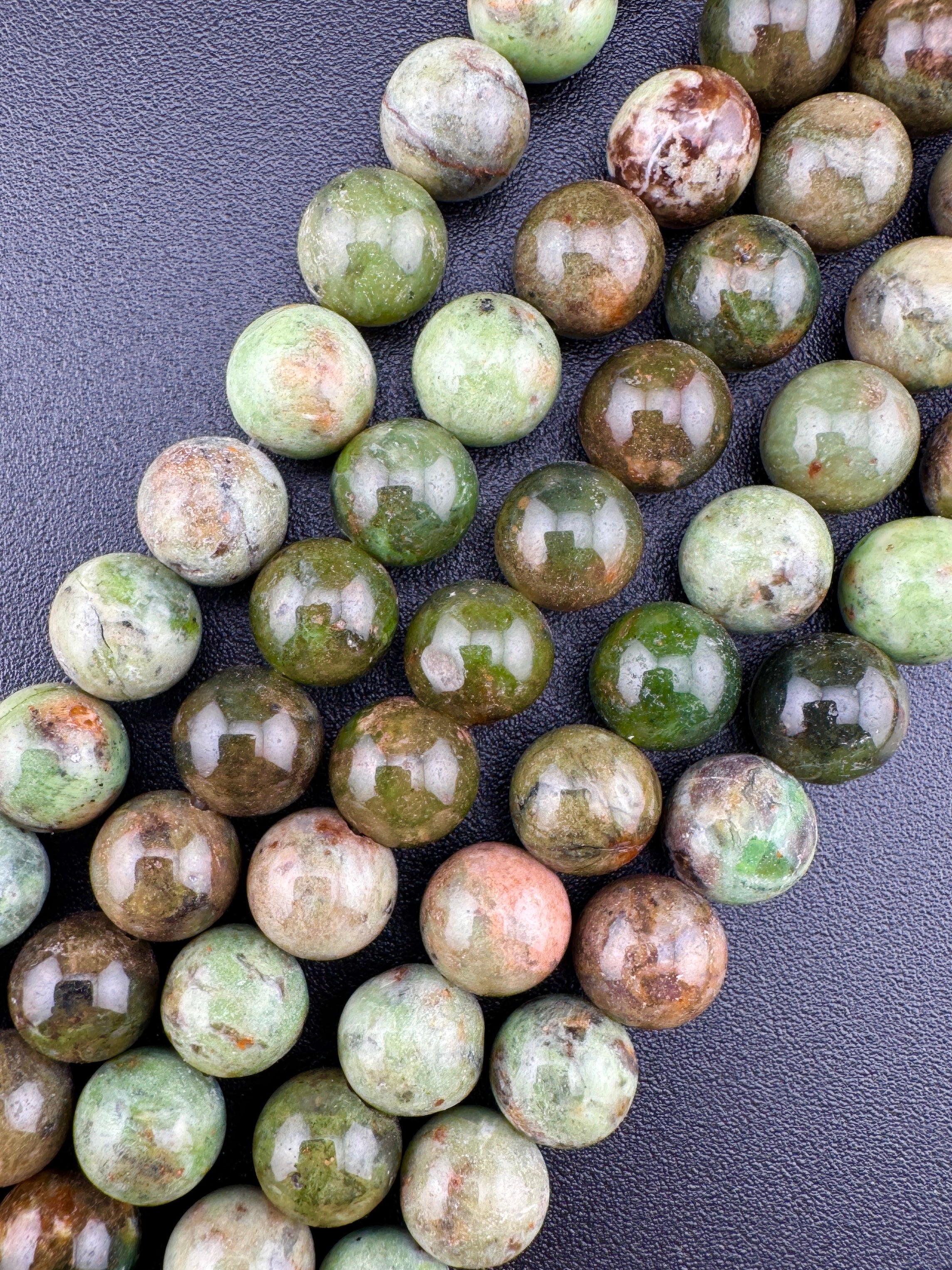 Green Opal Beads Available in 4mm, 6mm, 8mm Sizes