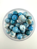 Chinese Larimar Beads Available in 6mm, 8mm, 10mm Sizes