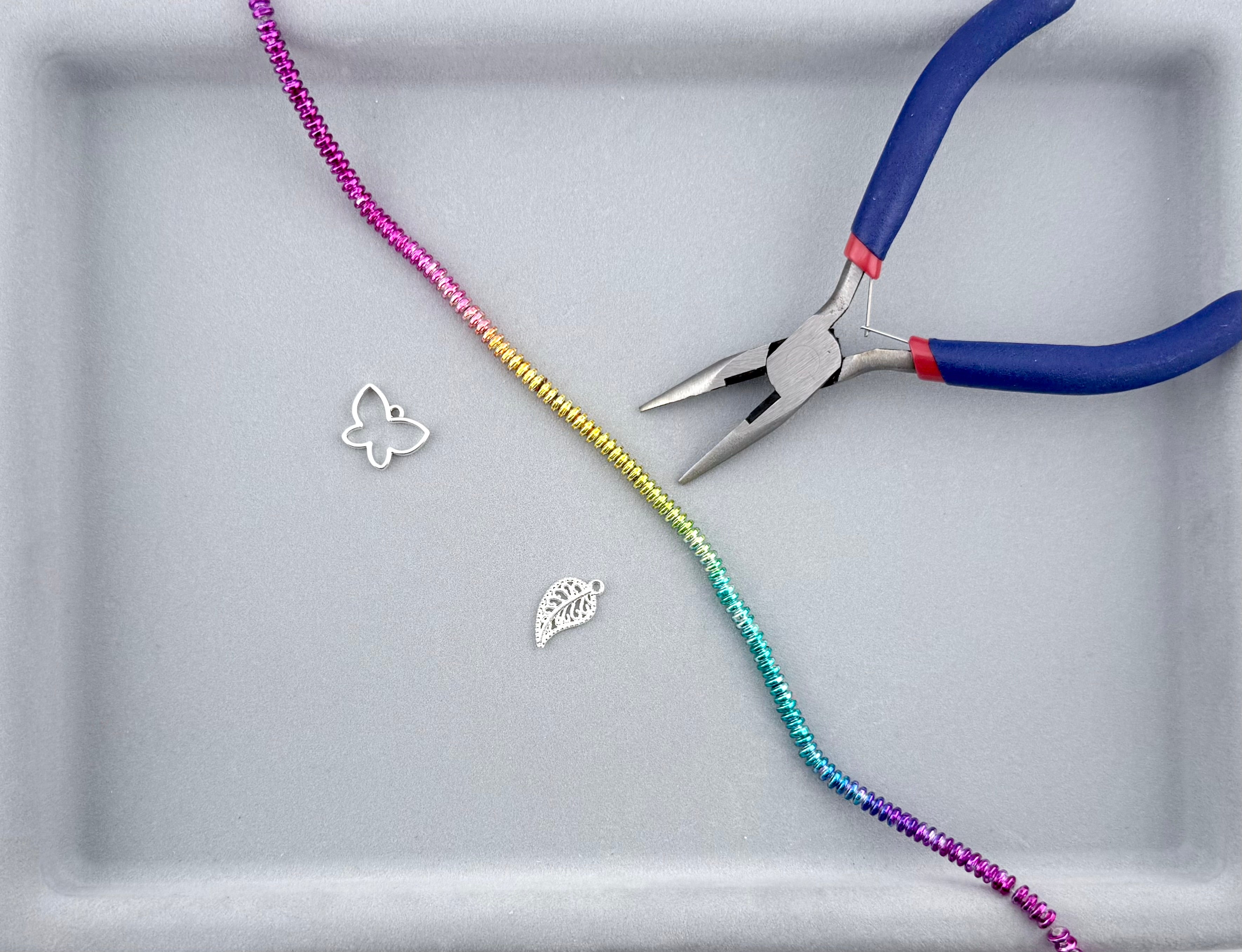 2x4.5mm Hematite Disk Beads Multi Color