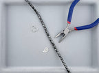5x8mm Hematite Faceted Column Beads