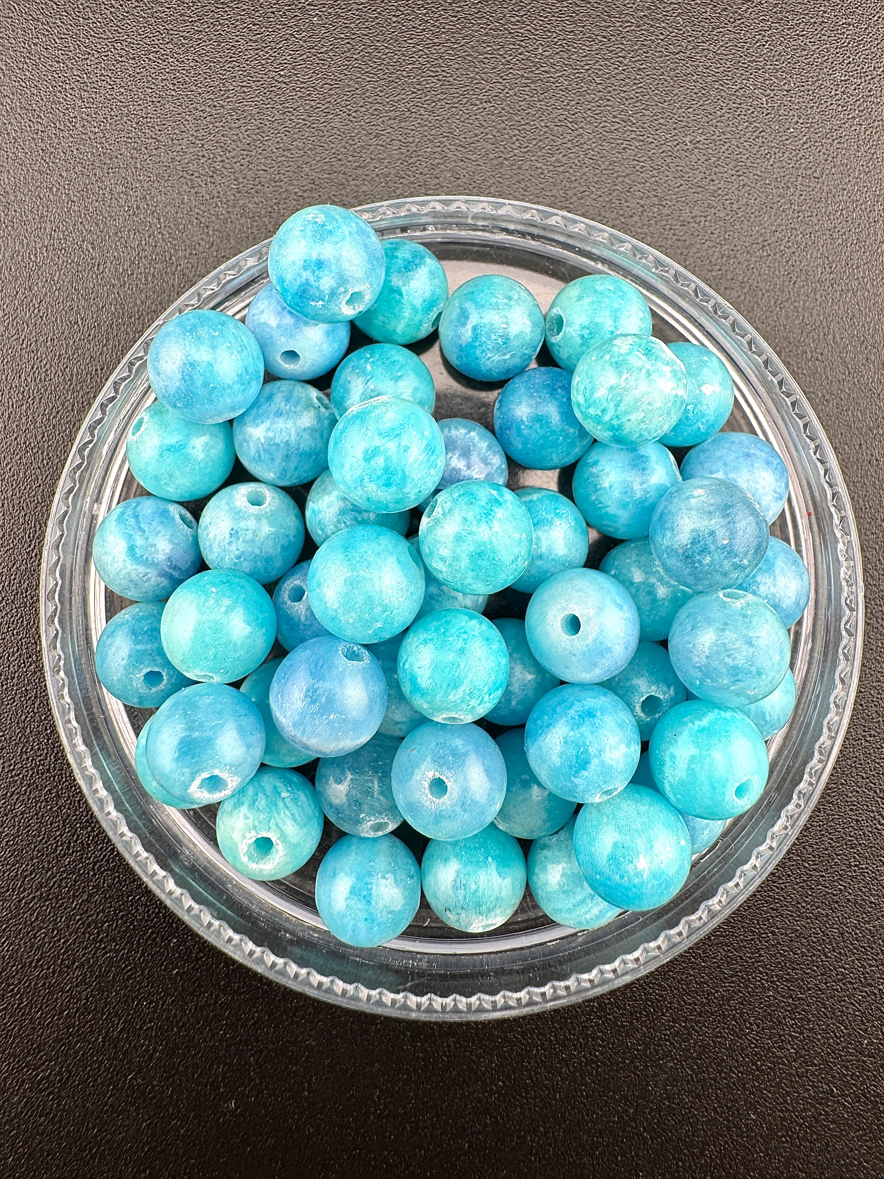 Hemimorphite Beads Available in 6mm, 8mm Sizes