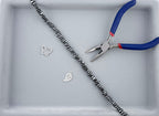 3x9mm Hematite Chips
