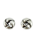 4x7.5mm Knot Disk Spacer Rhodium