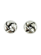 4x7.5mm Knot Disk Spacer Rhodium