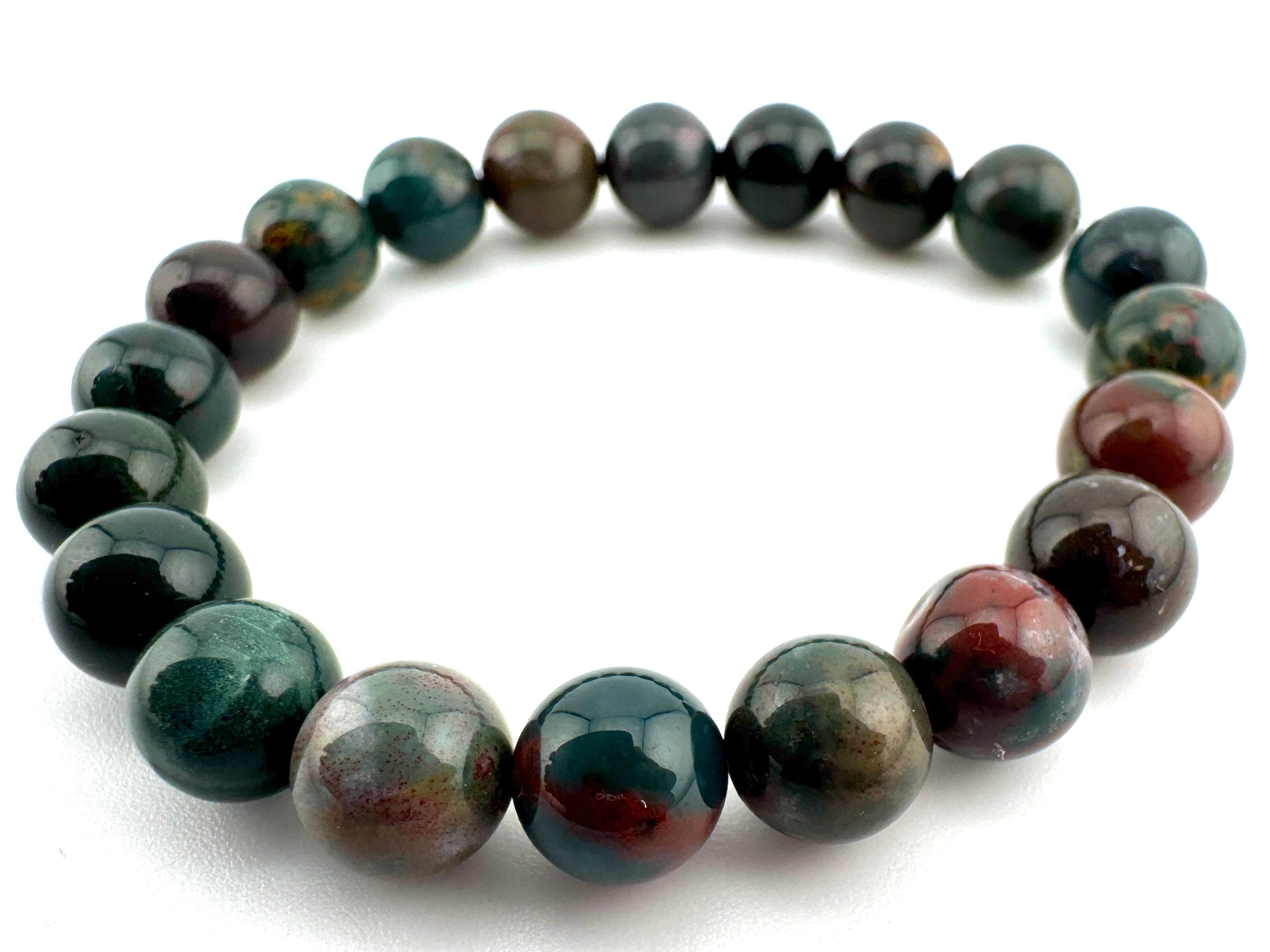 Indian Bloodstone Beads Available in 6mm, 8mm Sizes