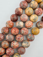 Leopard Skin JasperAvailable in 6mm, 8mm Sizes