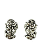 15.5x10mm Sacred Luck Spacer Bead Rhodium
