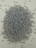 Mino Seed Beads 11/0 Crystal Luster Black Color Lined