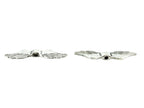 4x35mm Angel Wing Spacer Rhodium