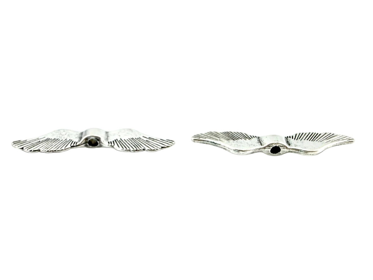 4x35mm Angel Wing Spacer Rhodium