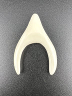 42mm Antique Bone Antler Pendant – Hand Carved Bone, Tribal & Indigenous Style