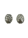 10x5.5mm Spacer Bead Rhodium