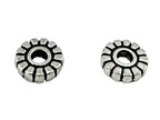 2x6mm Disk Spacer Rhodium