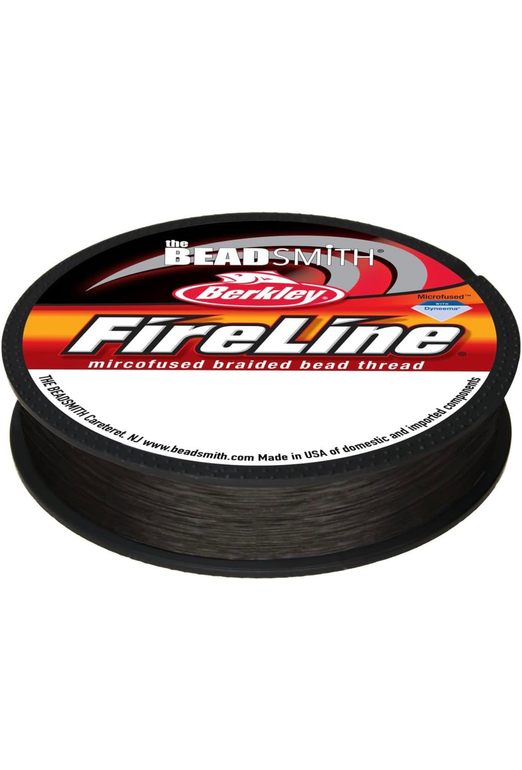 FireLine Braided Beading Thread – 6 lb (Smoke & Crystal)