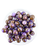Suspended Copper Purple Beads Available in 6mm, 8mm Sizes