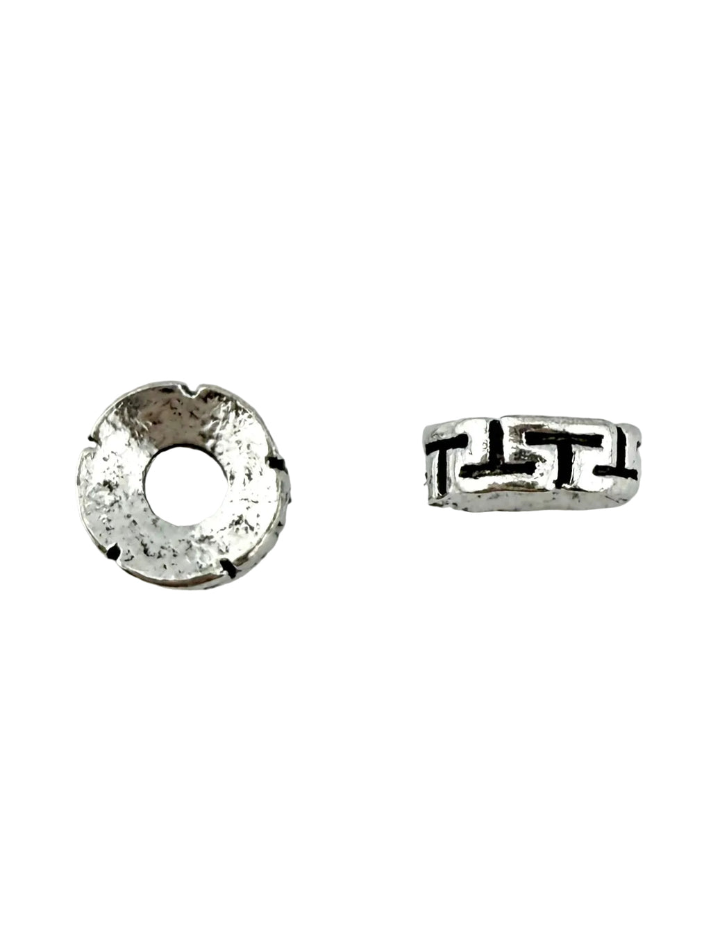 3x8mm Spacer Disk Rhodium