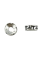 3x8mm Spacer Disk Rhodium