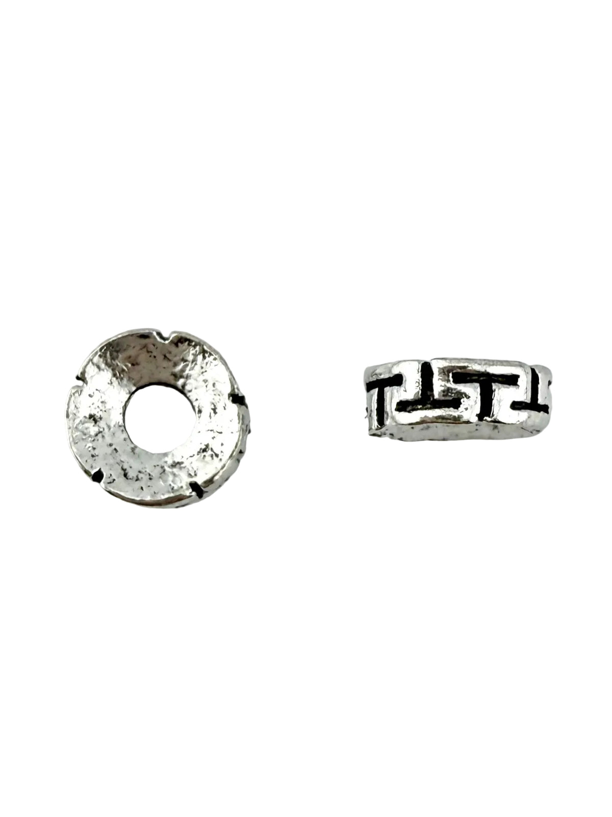 3x8mm Spacer Disk Rhodium