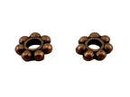 1.5x6mm Daisy Spacer Antique Copper