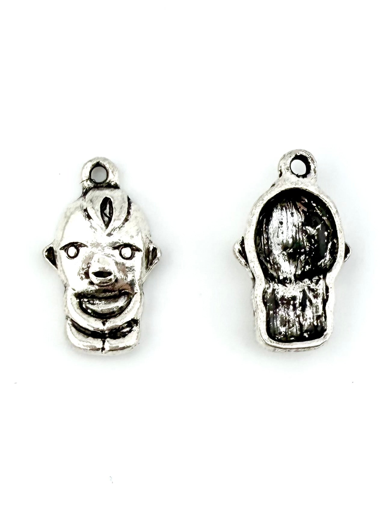 21mm Baby Charm Rhodium