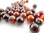 Orange Garnet Beads Available in 6mm, 8mm Sizes