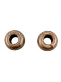 5x9mm Large Hole Spacer Bead Antique Copper