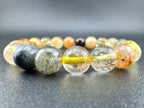 Mixed Rutile Quartz Beads Available in 6mm, 8mm Sizes