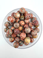 Leopard Skin JasperAvailable in 6mm, 8mm Sizes