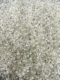 Mino Seed Beads 11/0 Crystal Silverlined
