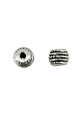 5x6.5mm Spacer Bead Silver