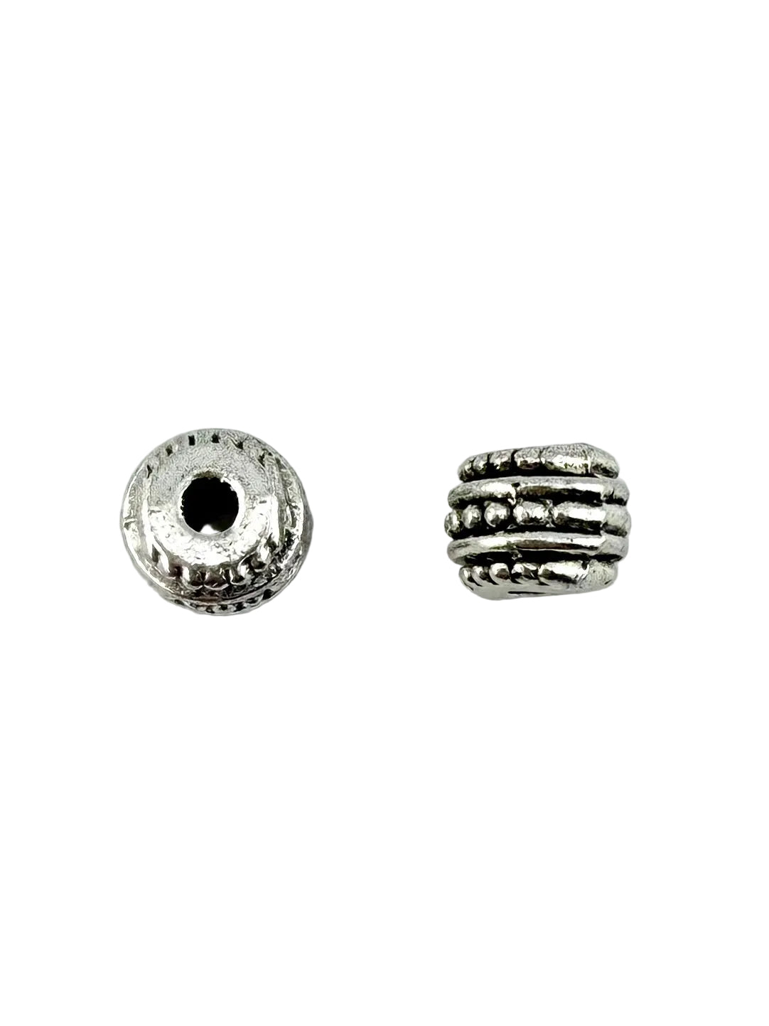 5x6.5mm Spacer Bead Silver