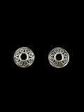 2.5x7mm Tibetian Style Spacer Bead Rhodium