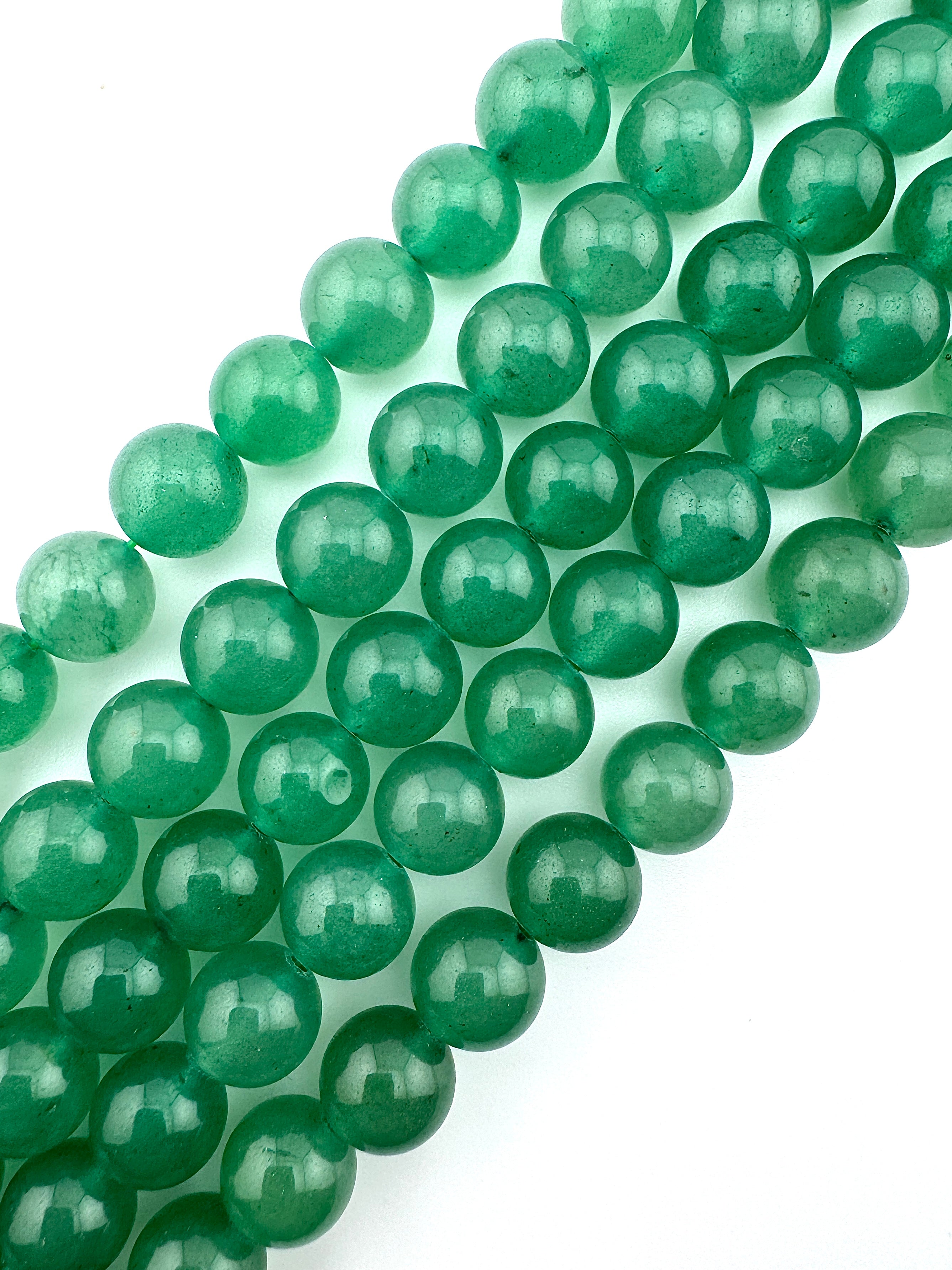 Green Aventurine Beads Available in 6mm, 8mm, 10mm Sizes