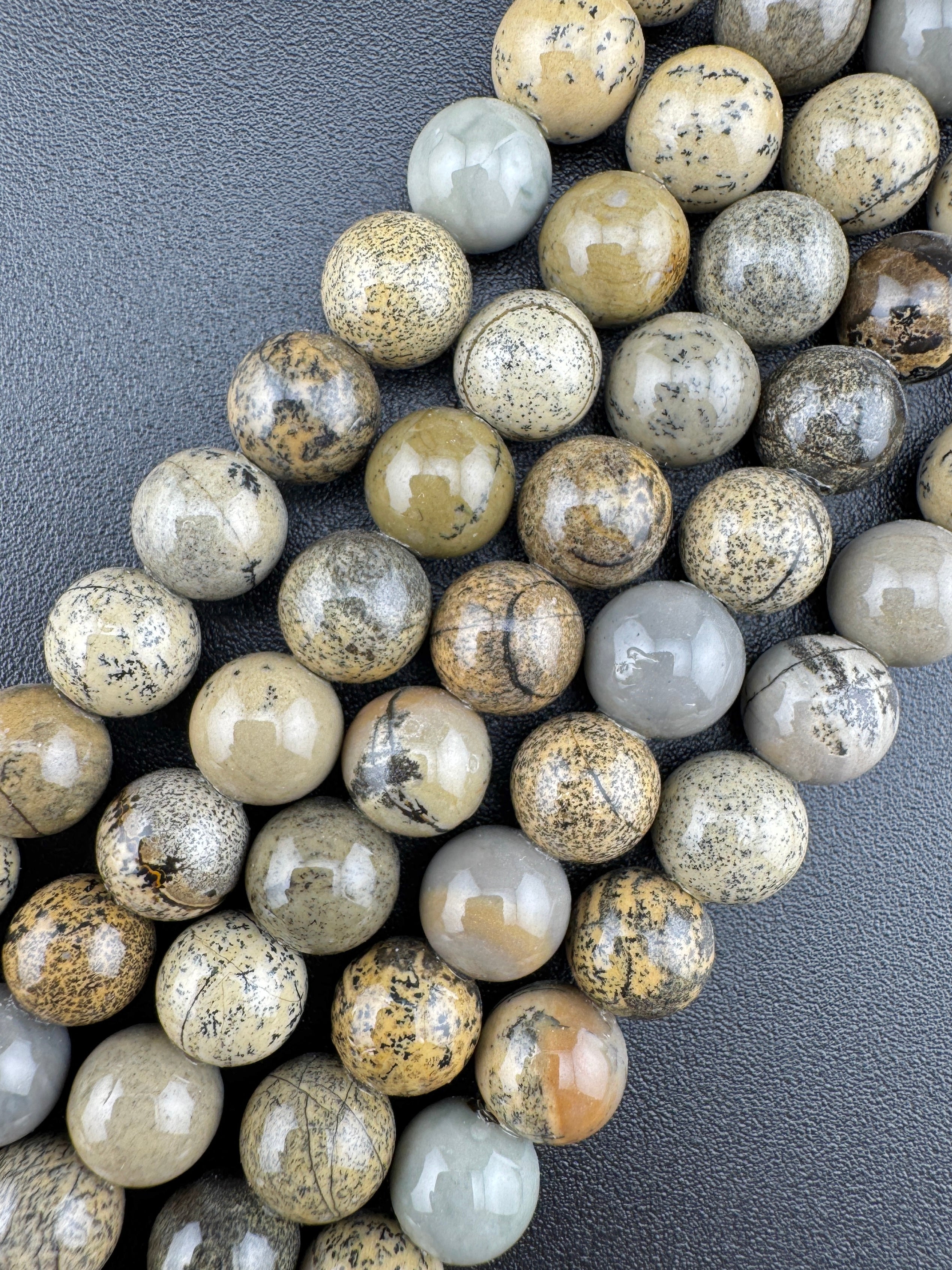 Arctic Jasper Beads Available in 4mm, 6mm, 8mm Sizes