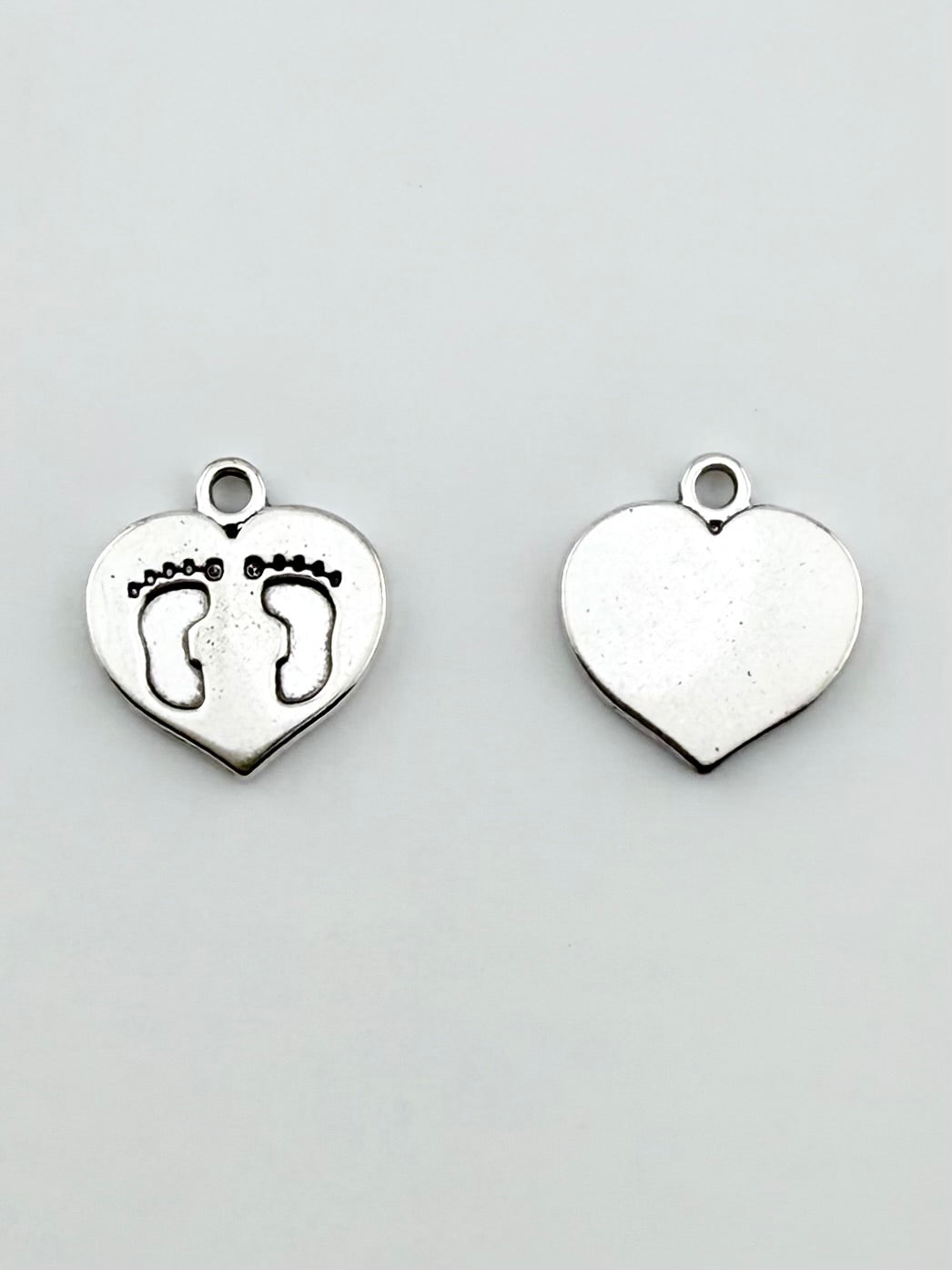 15mm New Milestones Charm Rhodium