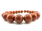 Gold Stone Man Made Beads Available in 6mm, 8mm Sizes