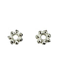 1x4mm Daisy Spacer Rhodium