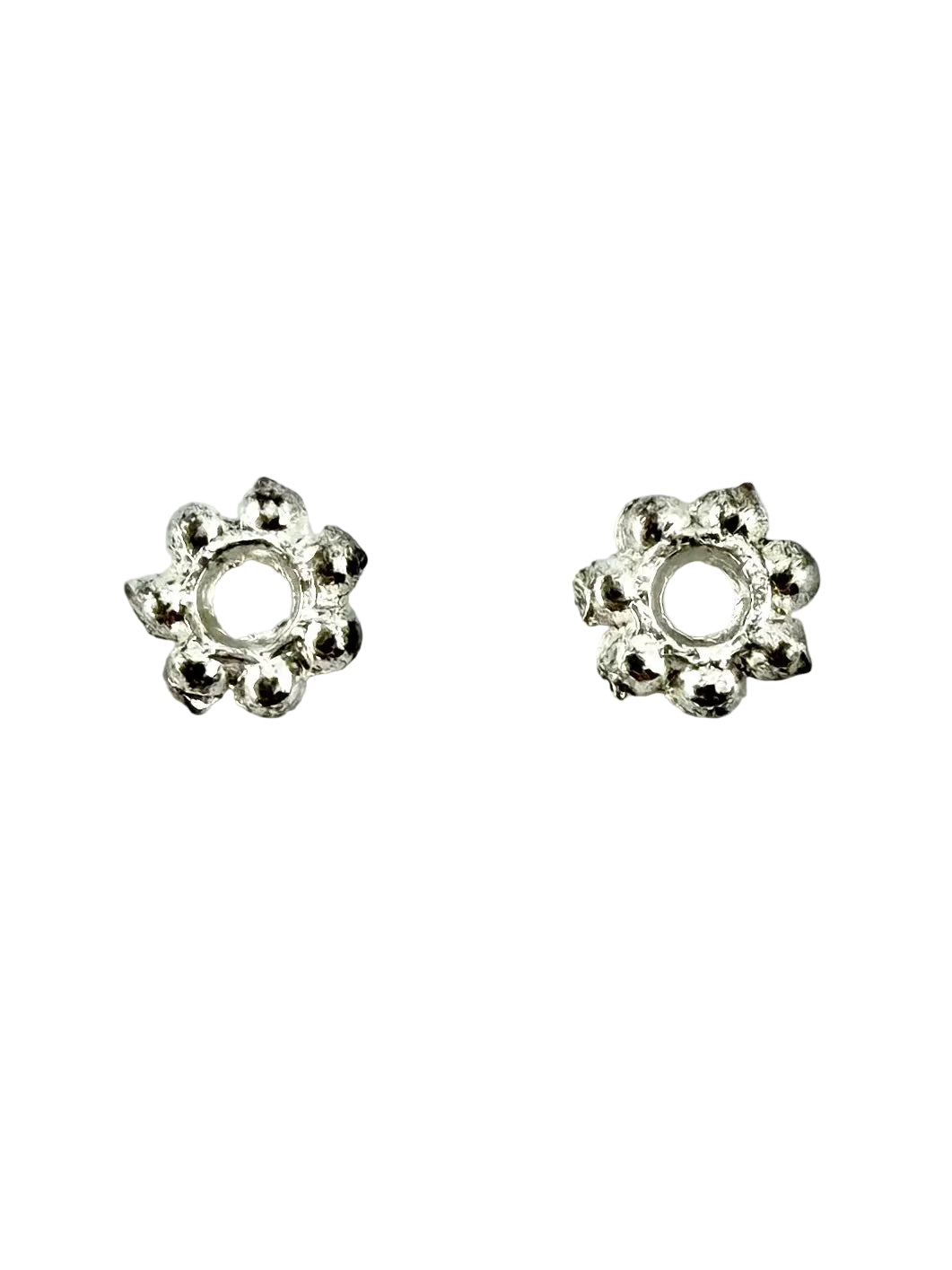 1x4mm Daisy Spacer Rhodium