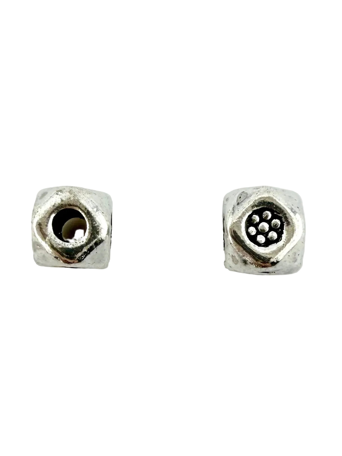 3.5x3mm Spacer Bead Rhodium
