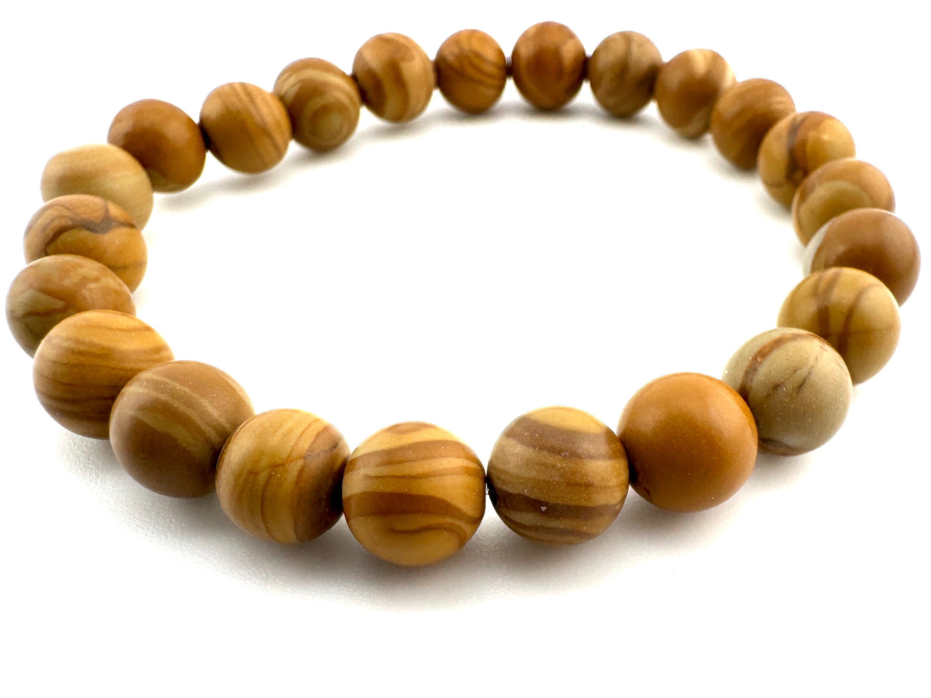 Light Brown Petrified Wood Beads Available in 6mm, 8mm, 10mm Sizes