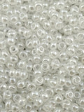 Mino Seed Beads 11/0 White Luster