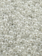 Mino Seed Beads 11/0 White Luster