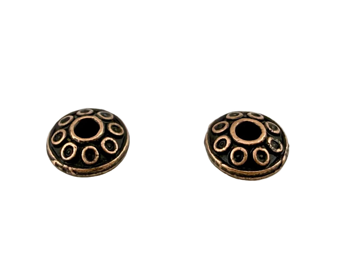 3x6mm Spacer Disk Antique Copper