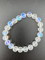 Matte Moon Light Qz Man Made Beads Available in 6mm, 8mm, 10mm, 12mm Sizes
