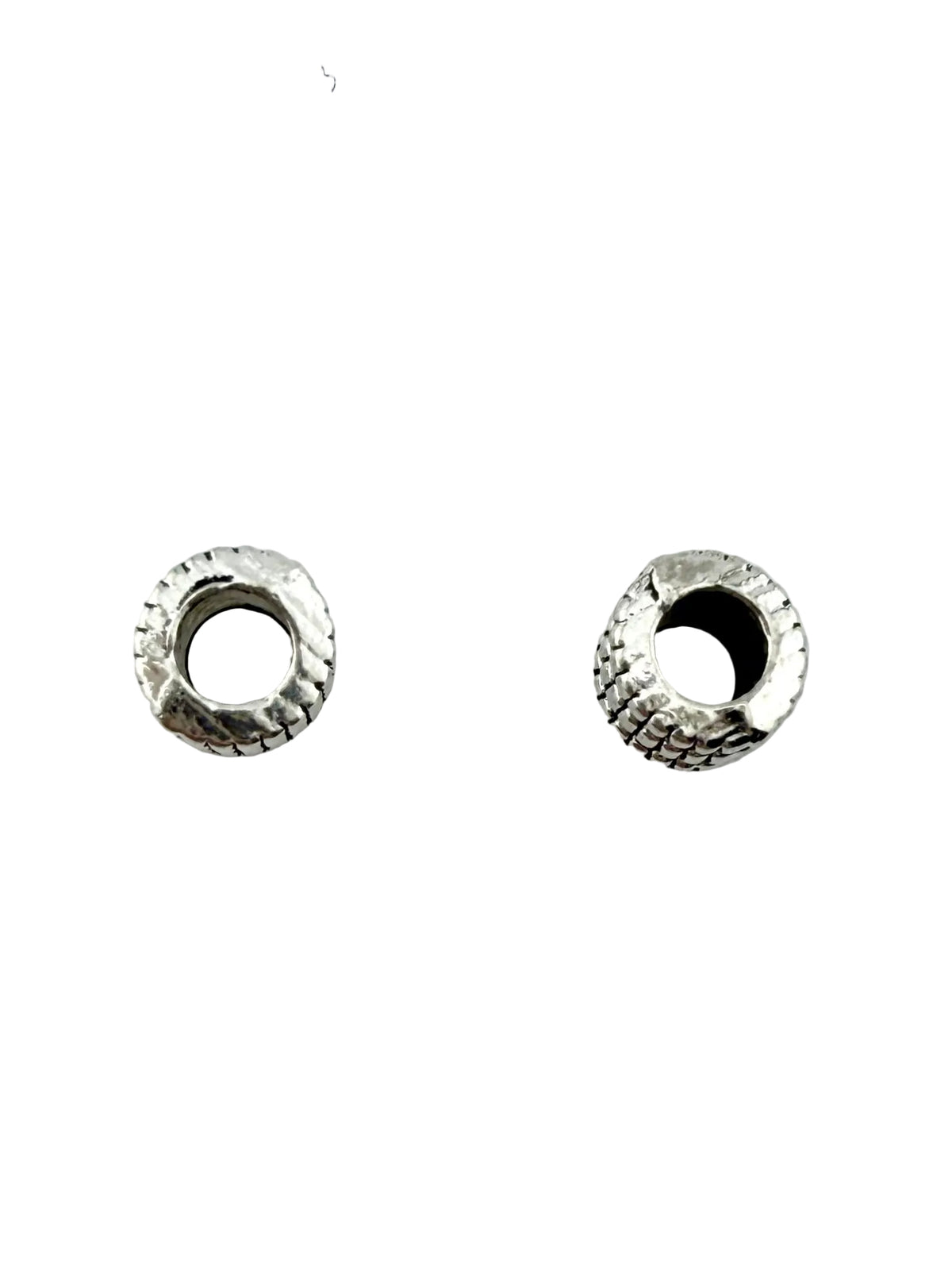 4.5x5mm Spacer Bead Rhodium