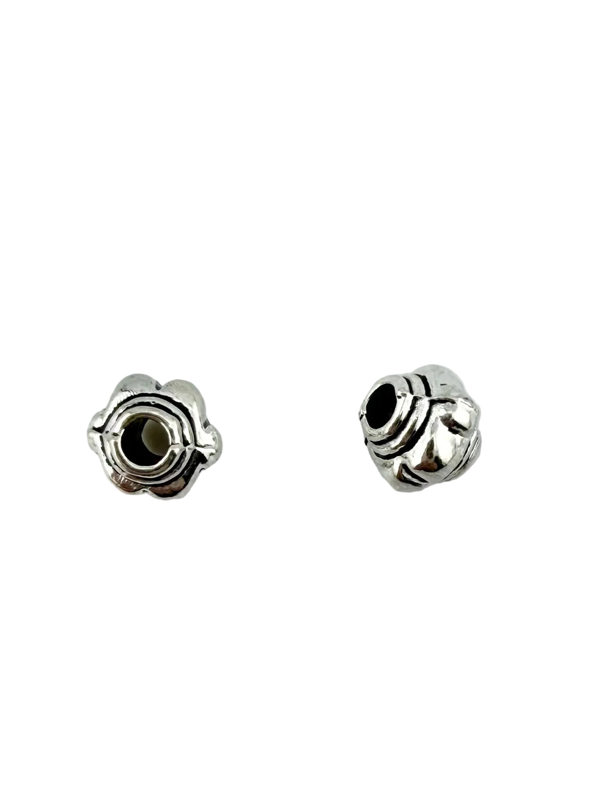 4mm Spacer Bead Rhodium
