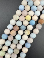 Matte Chalcedoney Quartz Beads Available in 8mm Sizes