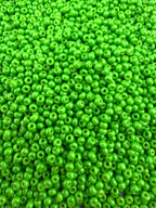 Mino Seed Beads 11/0 Light Opaque Green