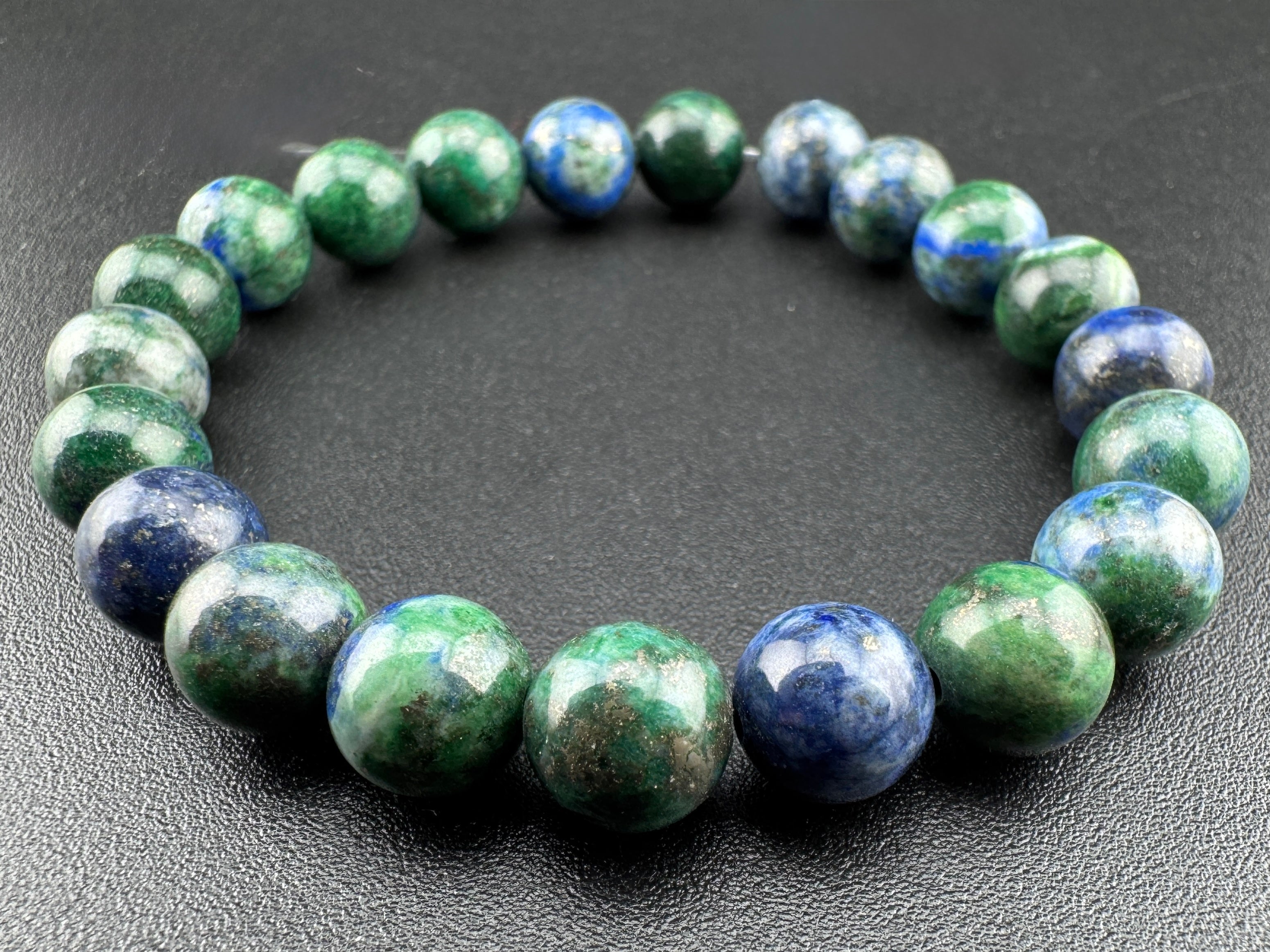 Azurite Malachite Beads Available in 6mm, 8mm, 10mm Sizes