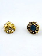 10.5mm Round Magnetic Claps Gold